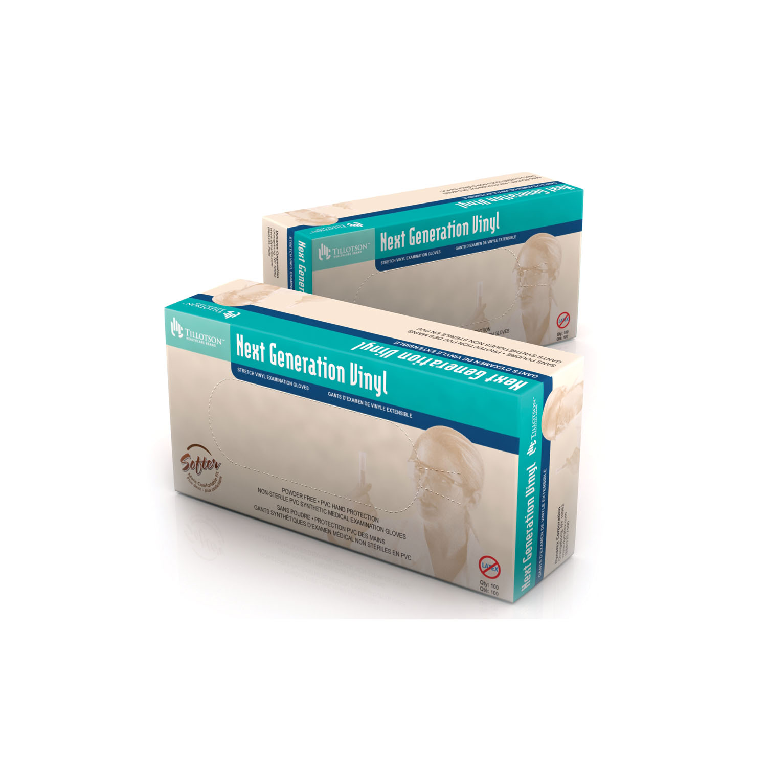 DYNAREX TILLOTSON NEXT GENERATION NON-LATEX POLYVINYL CHLORIDE (PVC) STRETCH VINYL GLOVE Synthetic Gloves, X-Large 9+, 90/bx, 10 bx/cs (Products cannot be sold on Amazon.com or any other 3rd party site) Dynarex Corporation 6825