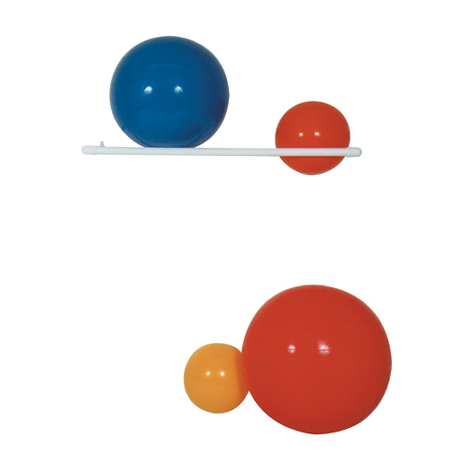 MJM THERAPY BALL RACK "7000" SERIES Wall Mount Ball Rack MJM International Corp. 7005