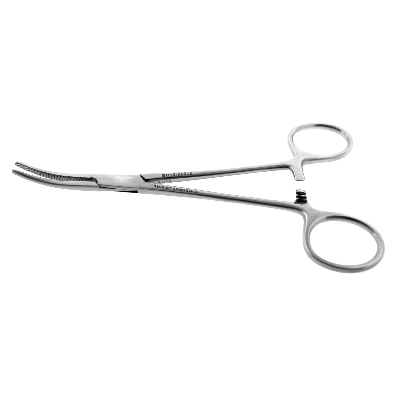 BR SURGICAL CRILE-RANKIN FORCEPS Crile-Rankin Hemostatic Forcep, 1x2 Teeth, Curved, 6¼" BR Surgical, LLC BR12-26516