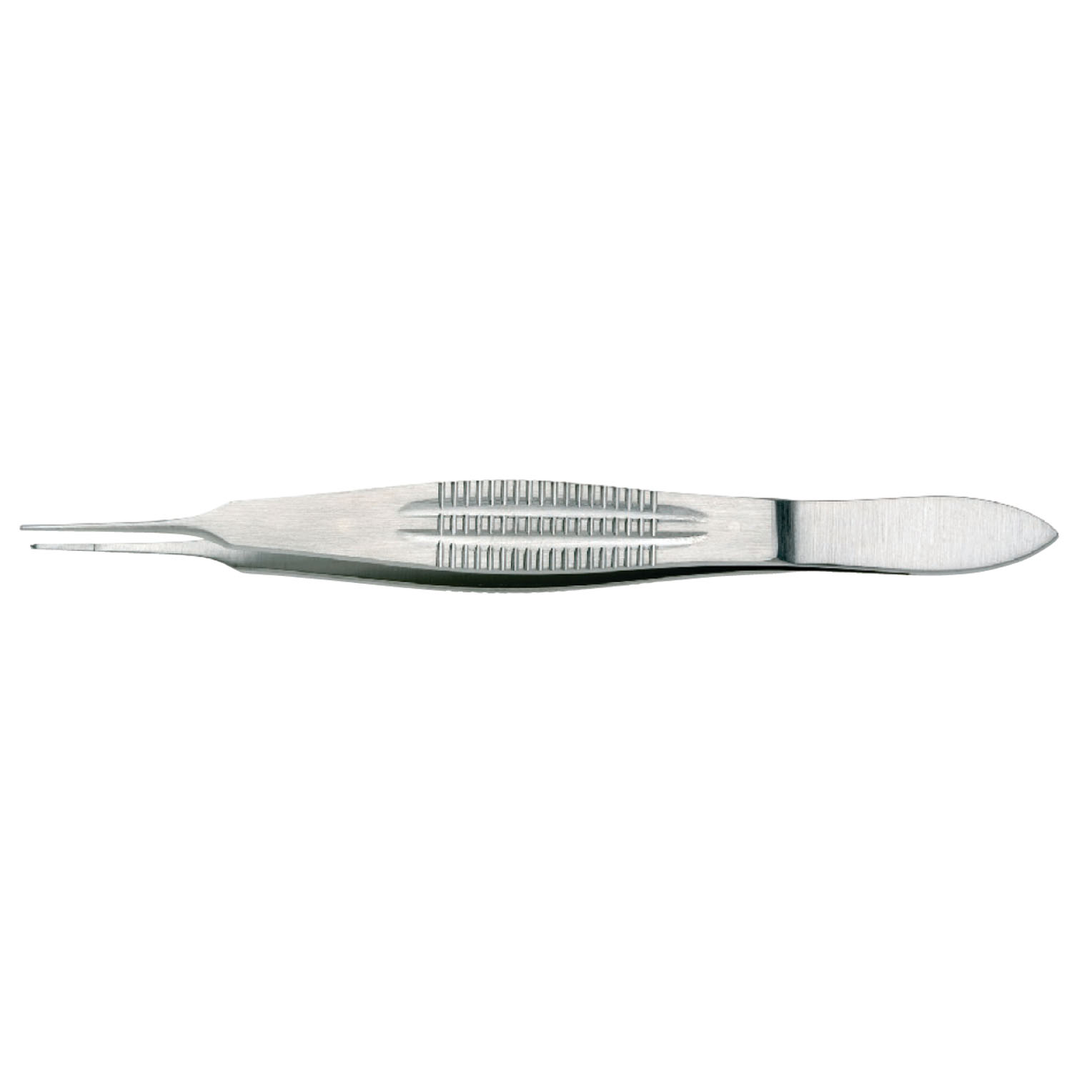 BR SURGICAL CASTROVIEJO SUTURING FORCEPS Castroviejo Suturing Forcep, 1x2 Teeth, Tying Platform, Tip 0.3mm, Wide Handle, 4¼" BR Surgical, LLC BR43-14903