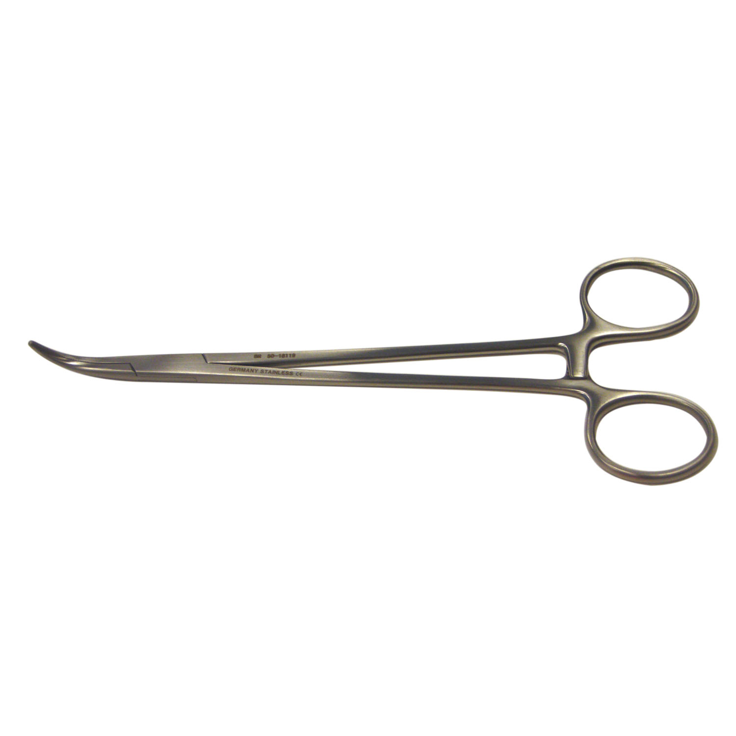 BR SURGICAL HERMANN MEDIZINTECHNIK INSTRUMENTS Sawtell Tonsil Forcep, Ring Handle, Curved, Serrated, 7½" BR Surgical, LLC BR50-18119