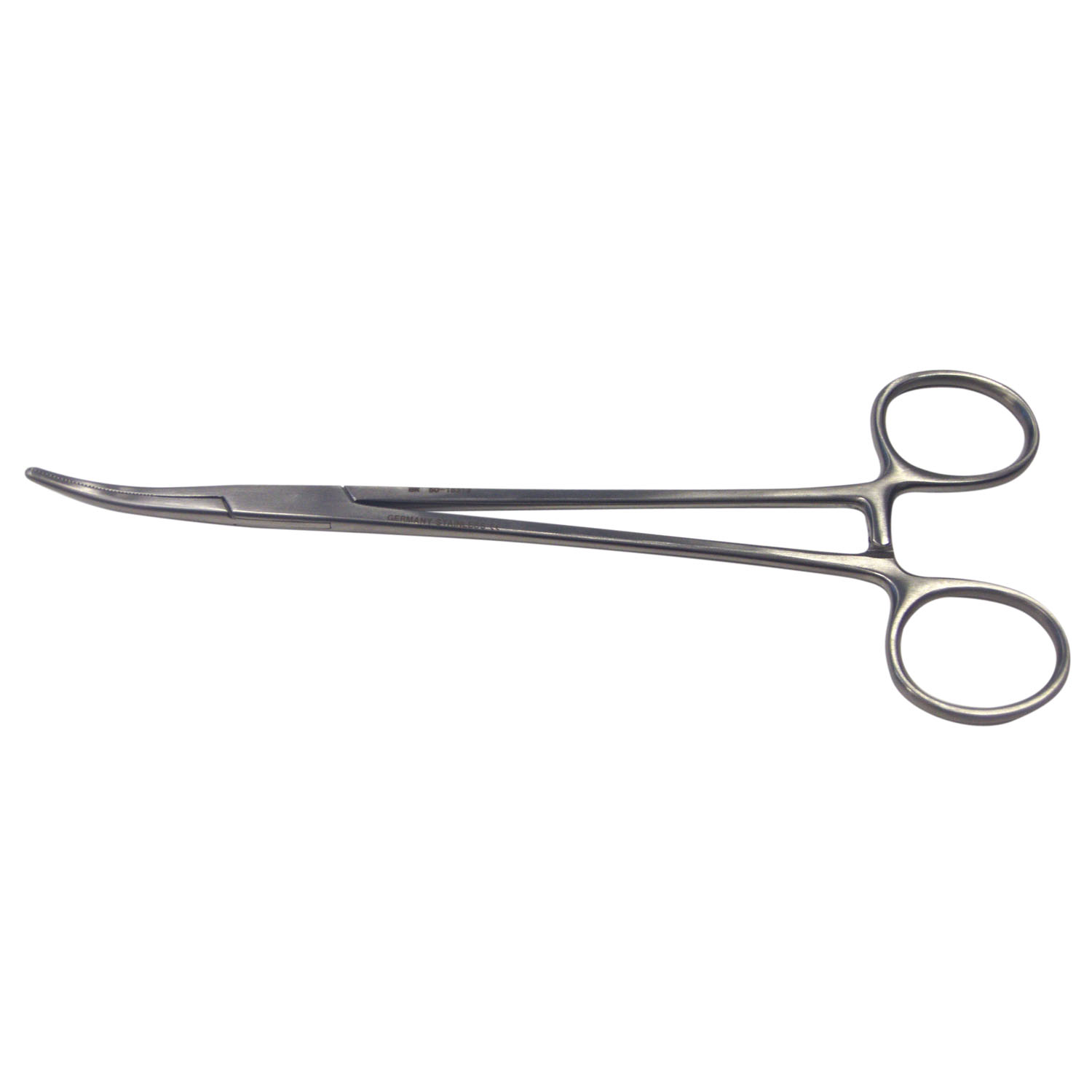BR SURGICAL HERMANN MEDIZINTECHNIK INSTRUMENTS Schnidt Tonsil Hemostataic Forcep, Ring Handle, Curved, Serrated, 7½" BR Surgical, LLC BR50-18319