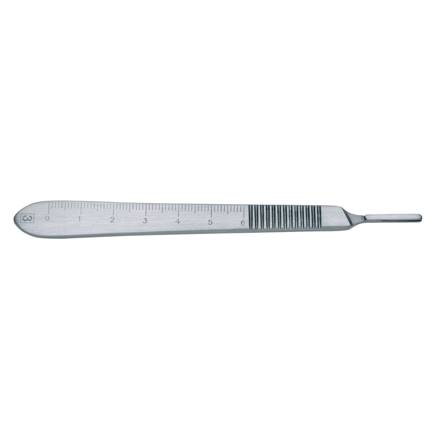 BR SURGICAL FLOOR GRADE INSTRUMENTS (ECONOMY) Handle Blade No. 3, Graduated BR Surgical, LLC FG06-10301