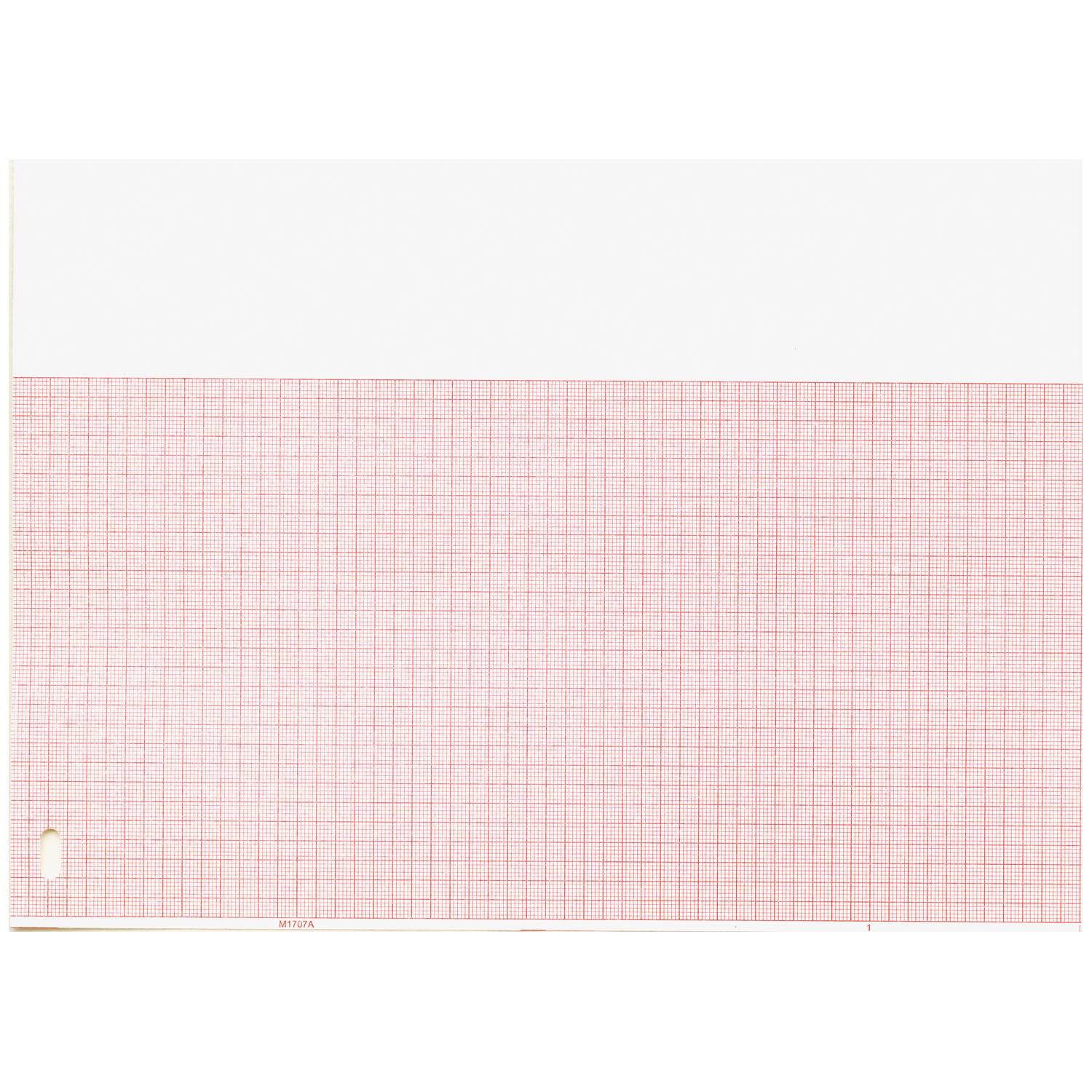 GRAPHIC CONTROLS CARDIOLOGY CHART PAPER Chart Paper, Hewlett Packard™ M1707A, 8.497" x 183 ft, Red Grid, 8/cs Graphic Controls 7G30768678
