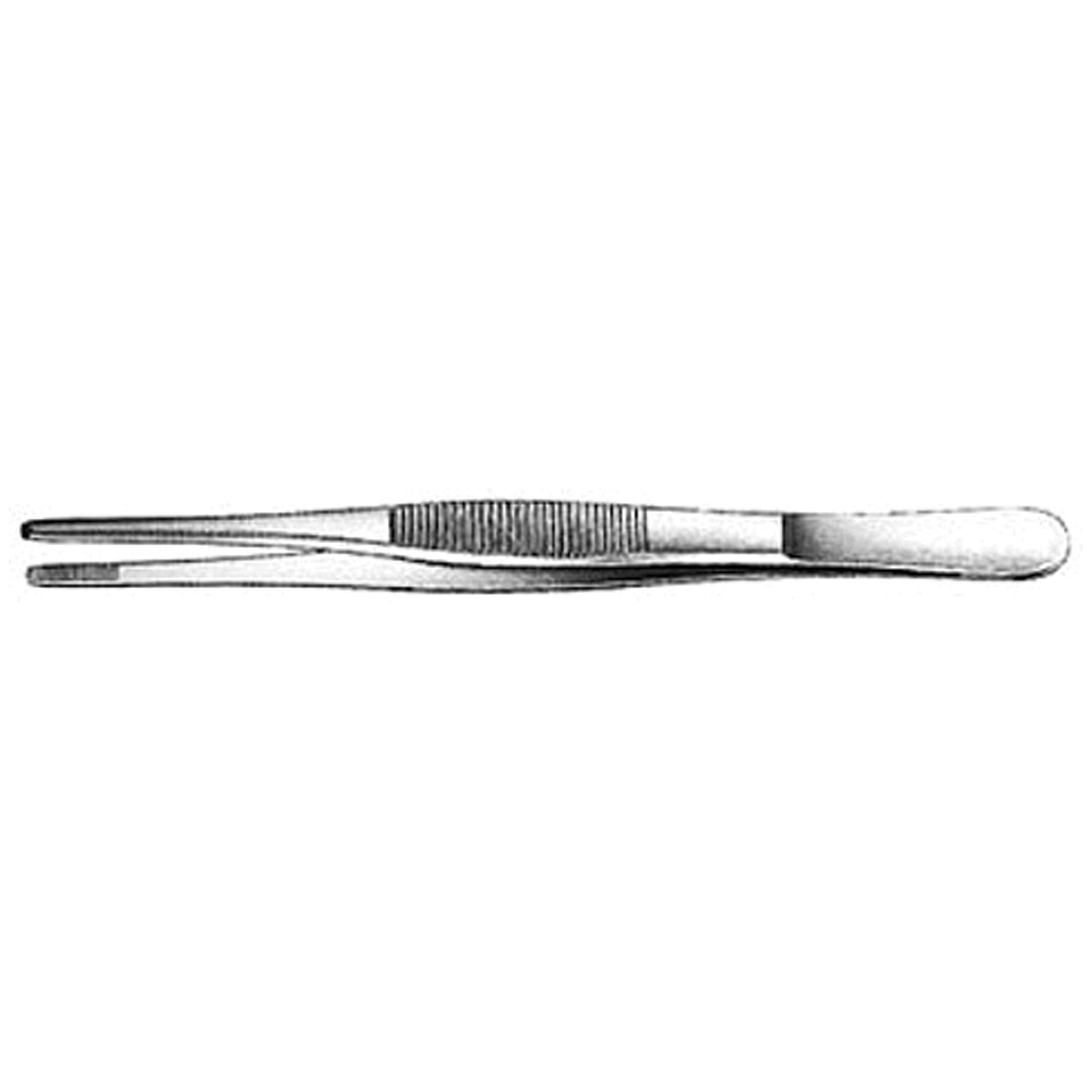 PMD OR GRADE DRESSING FORCEPS Dressing Forceps, Standard Pattern, Serrated Handles & Tips, 6" (15.2 Cm) Precision Medical Devices S1069-0015