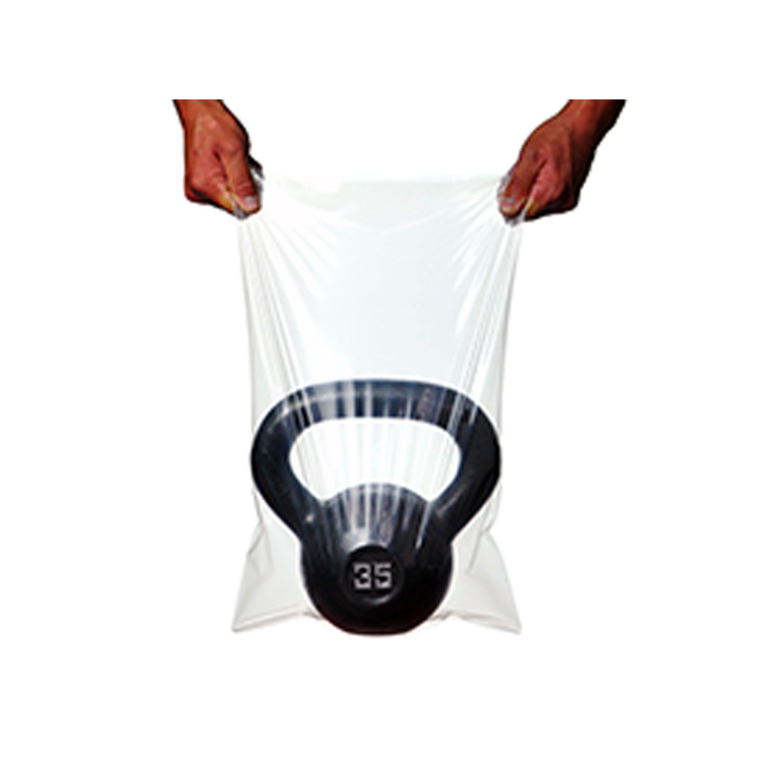 ELKAY TUF-R® LOW DENSITY BAGS Flat Bag, Standard LLDPE, 1 mil, 7" x 18", 100 bg/pk, 10 pk/cs LK Packaging 7F0718