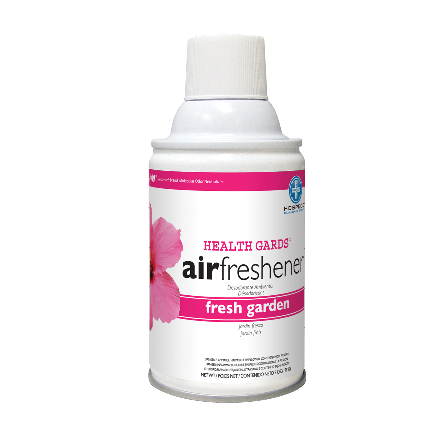 HOSPECO HEALTH GARDS® METERED AEROSOL AIR FRESHNERS Metered Aerosol, Fresh Garden, 12/cs Hospeco 07932