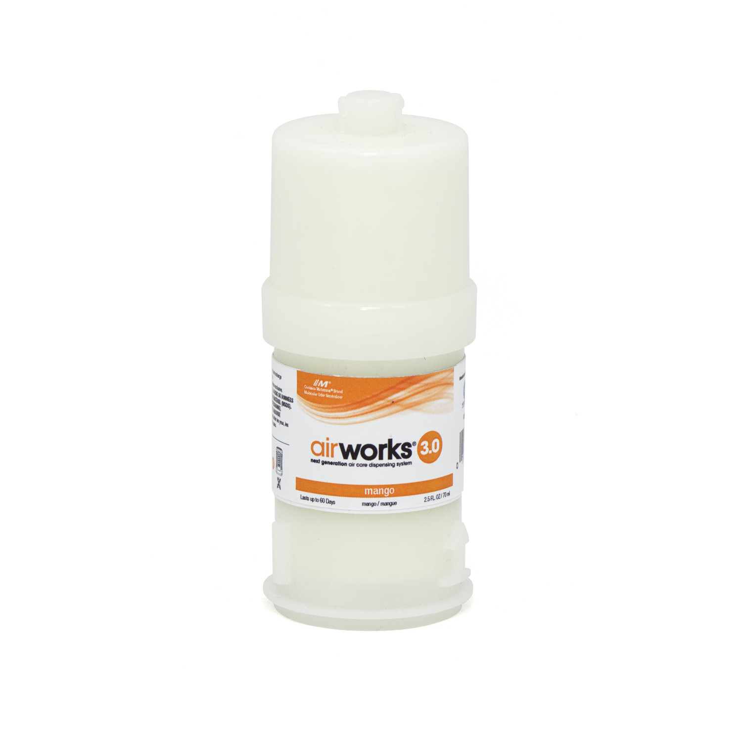 HOSPECO AIRWORKS® CONTINUOUS FRESHNER Continuous Freshner, 3.0, Mango, 6/bx Hospeco AWPA007-BX