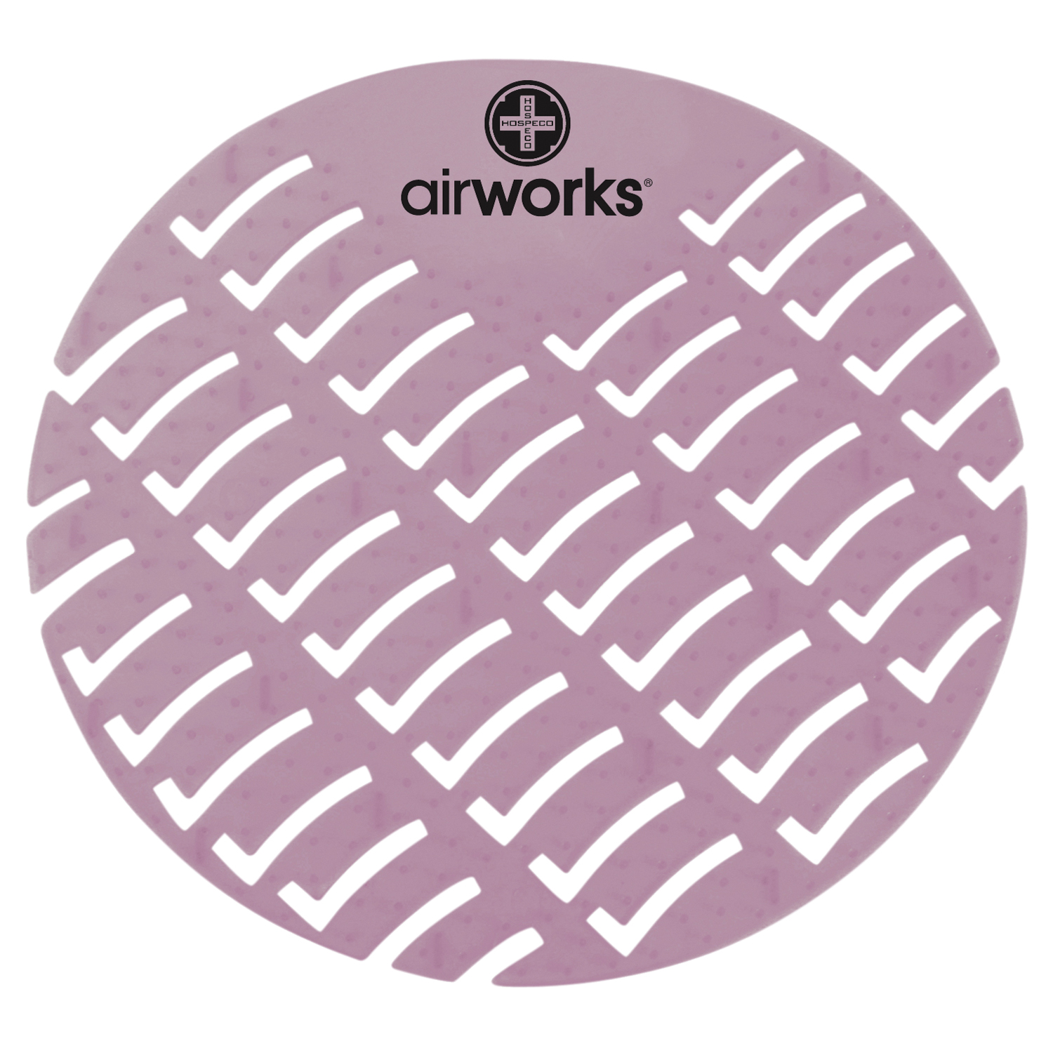 HOSPECO AIRWORKS® URINAL SCREENS Urinal Screen, Vineyard, Purple, 10/bx Hospeco AWUS234-BX