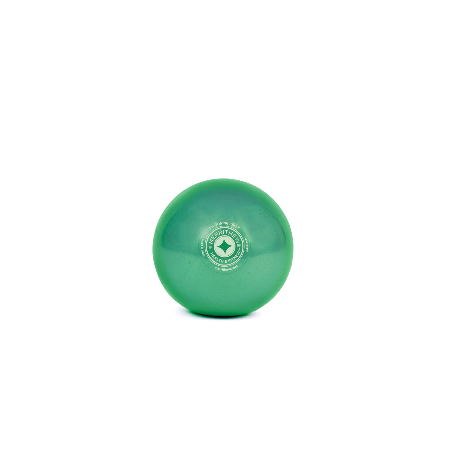 MERRITHEW TONING BALL™ Toning Ball™, 3 lb, 10cm, Green (Price subject to change without notice) Merrithew ST-06036