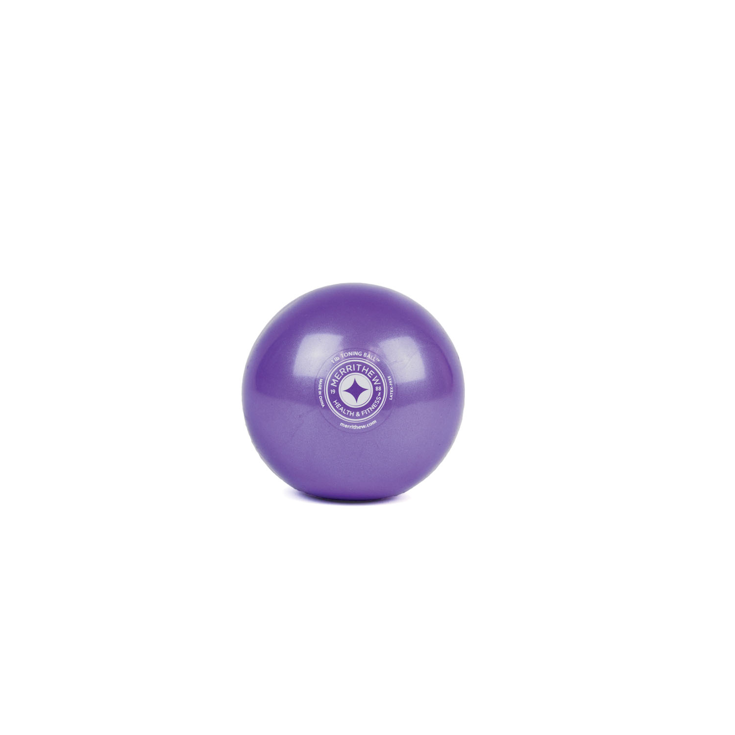 MERRITHEW TONING BALL™ Toning Ball, 1 lb, 10cm, Purple (Price subject to change without notice) Merrithew ST-06037