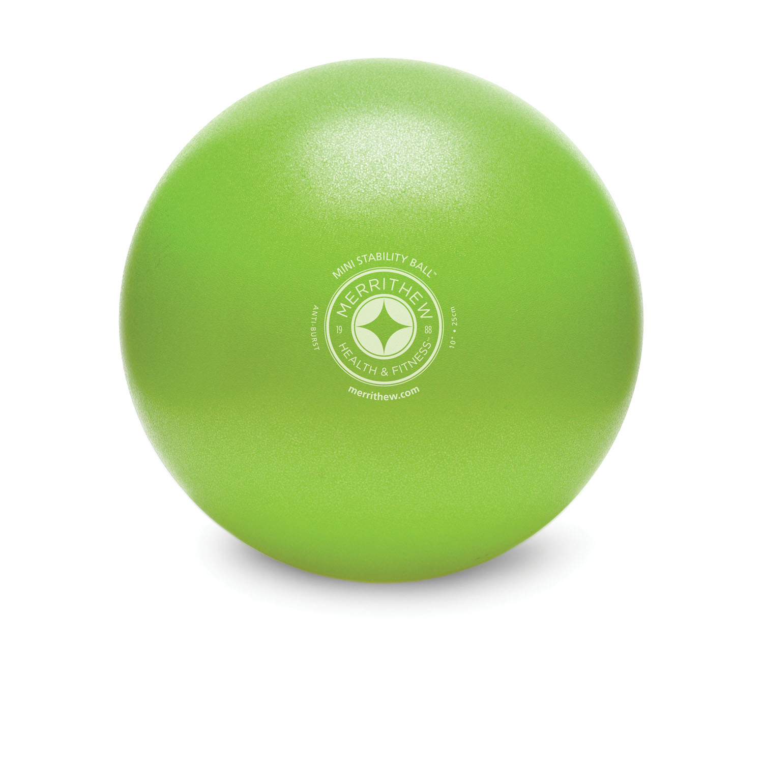 MERRITHEW MINI STABILITY BALL™ Mini Stability Ball™, 10", Medium, Lime (Price subject to change without notice) Merrithew ST-06115