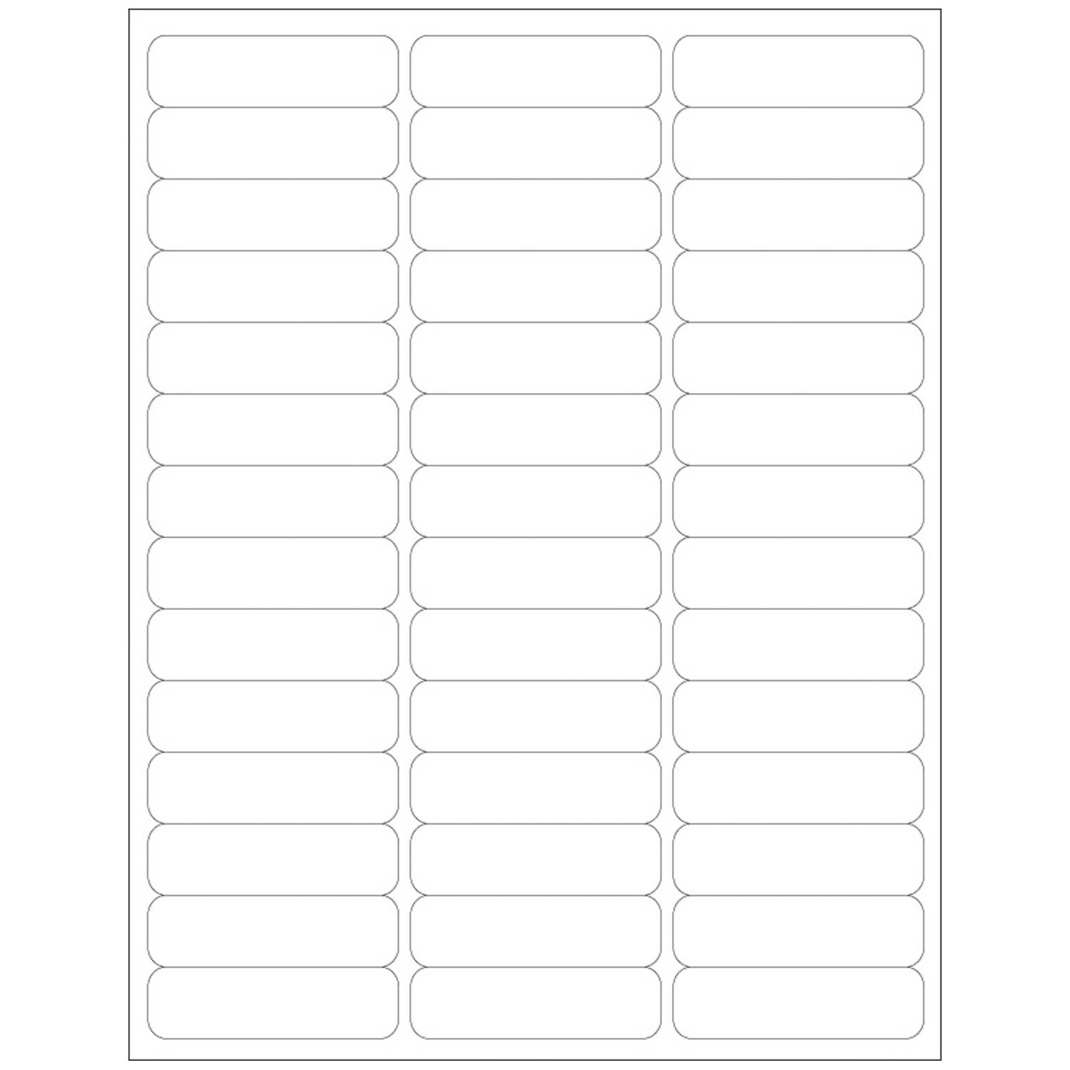 PRECISION DYNAMICS DATAMATE® LABELS & BRACELET SYSTEM DataMate Labels, Info Area: 2 5/8" x ¾", 42 labels/sheet, 1000/bx Precision Dynamics TM-ADMIT-42