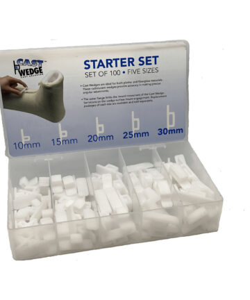WALGREEN SHOES, BOOTS & INSOLES CastWedge, Starter Set of 100 Pieces, (5 sizes) Walgreen Health Solutions 30831727009028