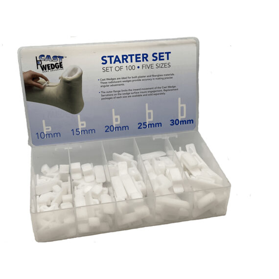 WALGREEN SHOES, BOOTS & INSOLES CastWedge, Starter Set of 100 Pieces, (5 sizes) Walgreen Health Solutions 30831727009028