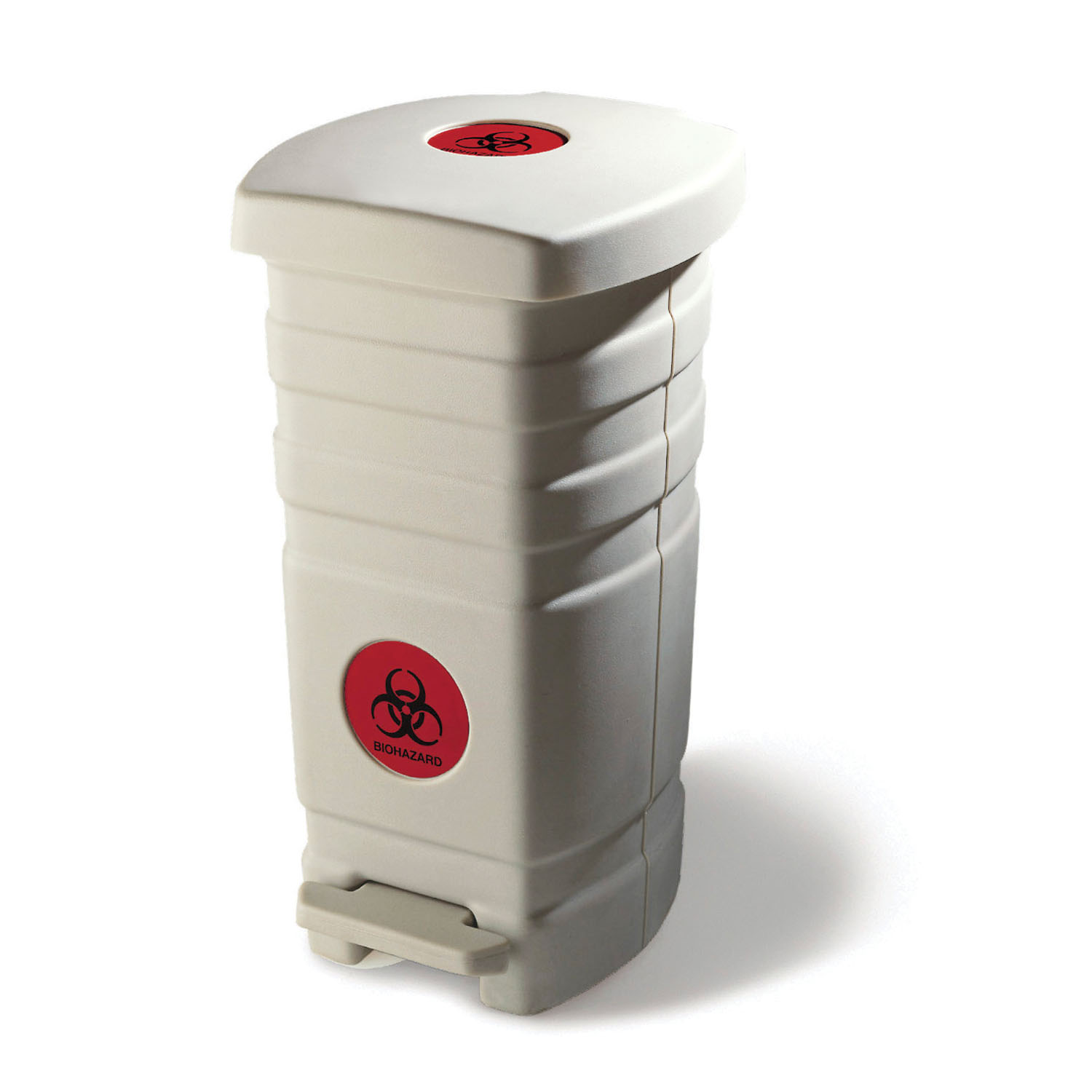 RITTER 261 WASTE RECEPTACLE Waste Receptacle, Sealed Plastic Construction, Pebble Grey Midmark Corporation (Ritter Medical) 261-001