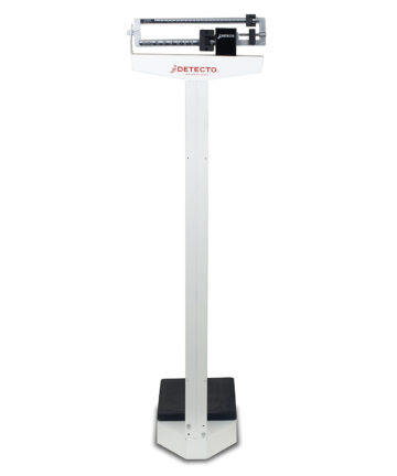 DETECTO DUAL-READING PHYSICIAN‘S SCALE Physician's Scale, Weigh Beam, 440 lb X 4 Oz / 200 kg X 100 G, Height Rod (DROP SHIP ONLY) Detecto 339