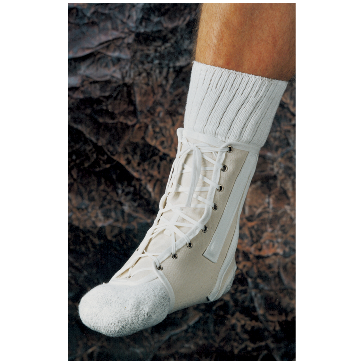 SCOTT SPECIALTIES CANVAS ANKLE SPLINT Ankle Splint, Tongue Stays Scott Specialties, Inc. 1424