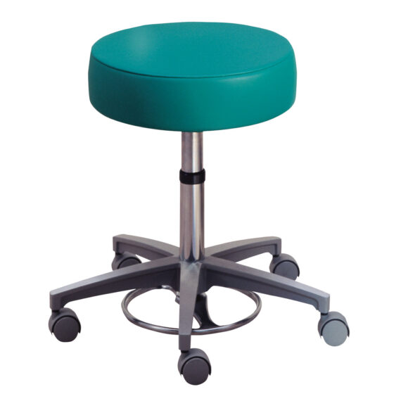 BREWER MILLENNIUM SERIES SURGEON FOOT OPERATED STOOL Surgeon Stool, Foot Operated, Pneumatic, No Backrest Brewer Company 21340