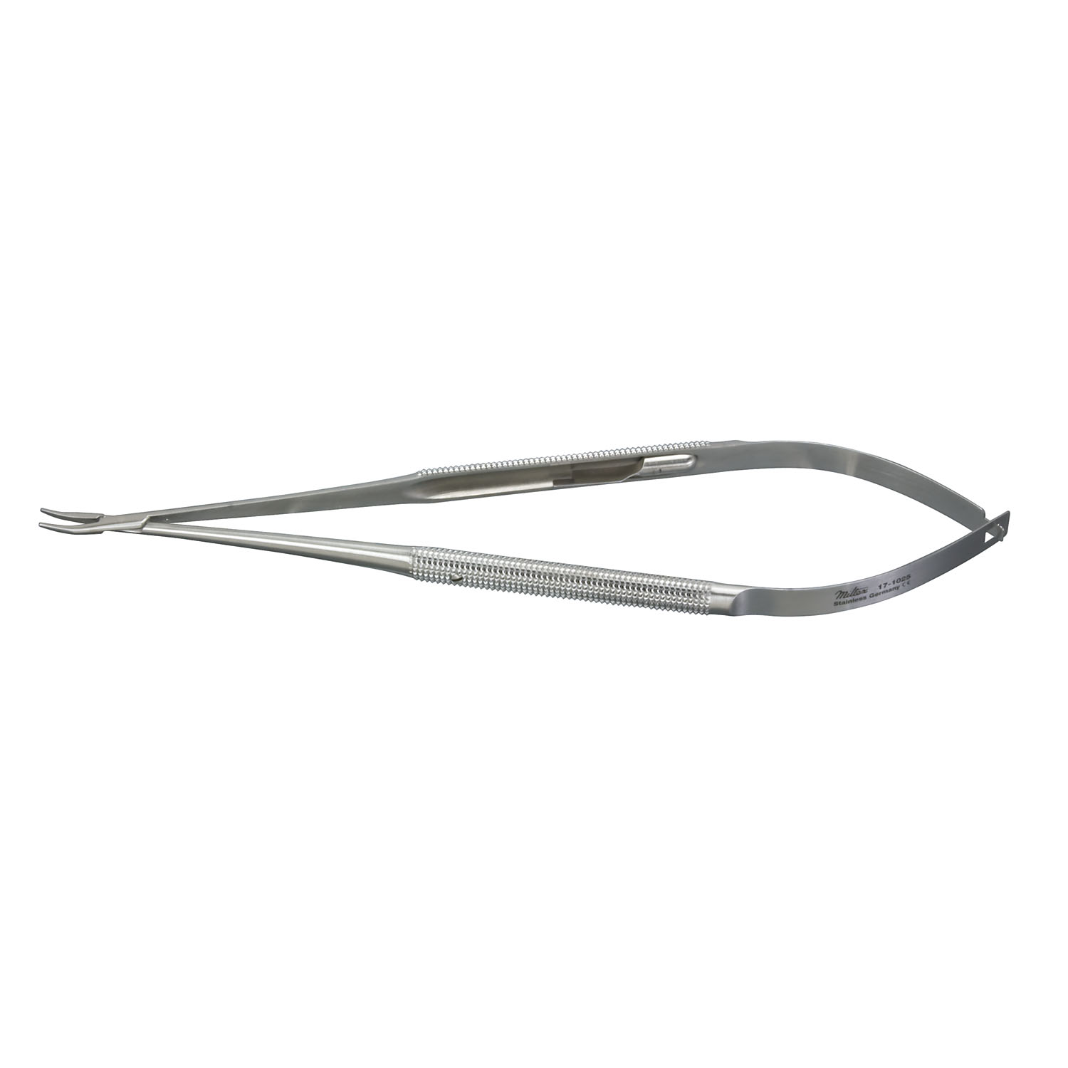 MILTEX MICRO SURGERY NEEDLE HOLDER Surgery Needle Holder, 7 1/8", Curved Jaws, Lock Integra Miltex 17-1025