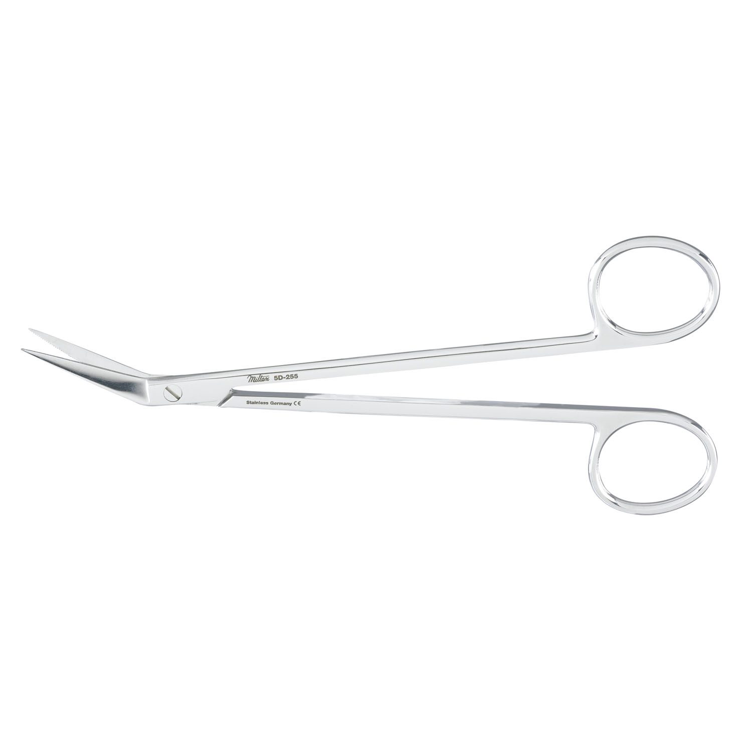MILTEX KELLY FISTULA SCISSORS Kelly Fistula Scissors, 6¼" Angular, One Serrated Blade Integra Miltex 5D-255
