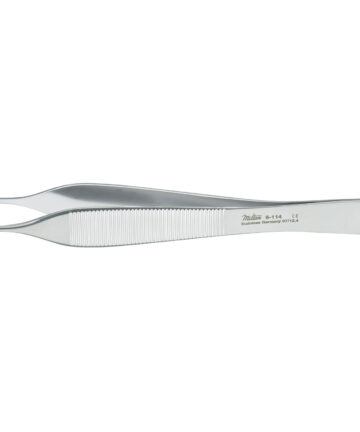 MILTEX HUDSON (EWALD) FORCEPS Hudson Forceps, 4¾", Tissue, 1x2 Teeth Integra Miltex 6-114
