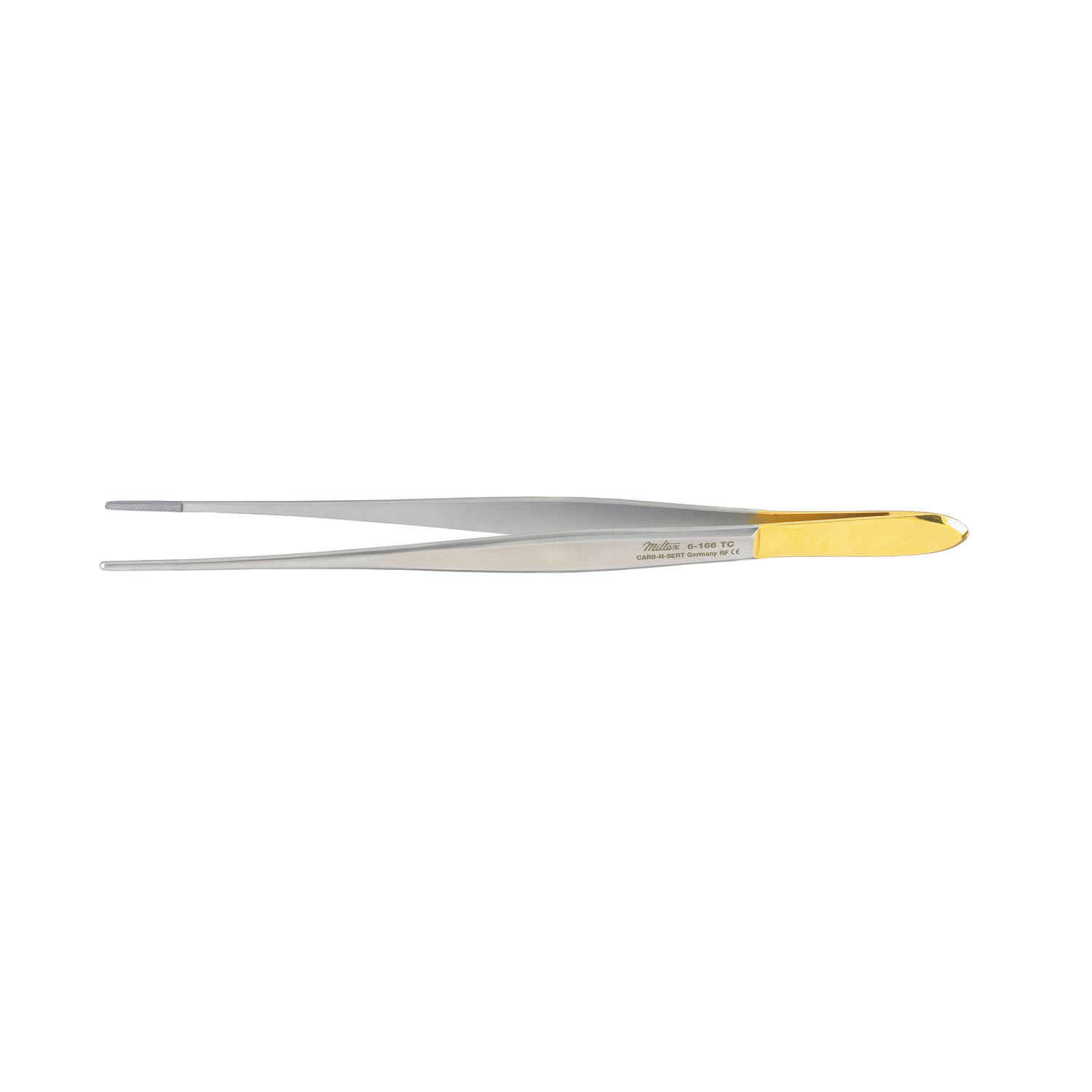 MILTEX CUSHING DRESSING FORCEPS Dressing Forceps, 7", Carb-N-Sert Integra Miltex 6-166TC