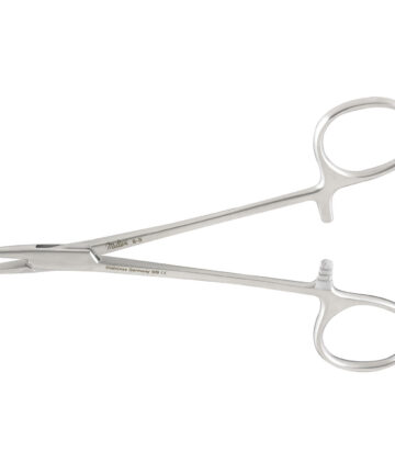 MILTEX HALSEY NEEDLE HOLDERS Halsey Needle Holder, 5", Smooth, Regular Jaws Integra Miltex 8-8