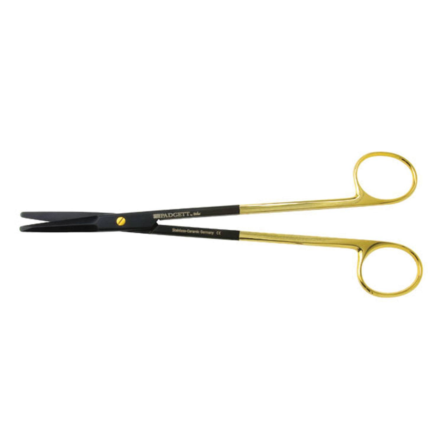 MILTEX CERAMIC SCISSORS Gorney Scissors, 7½" Straight Blunt Flat Tip, Ceramic Integra Miltex PM-21SC607CTC