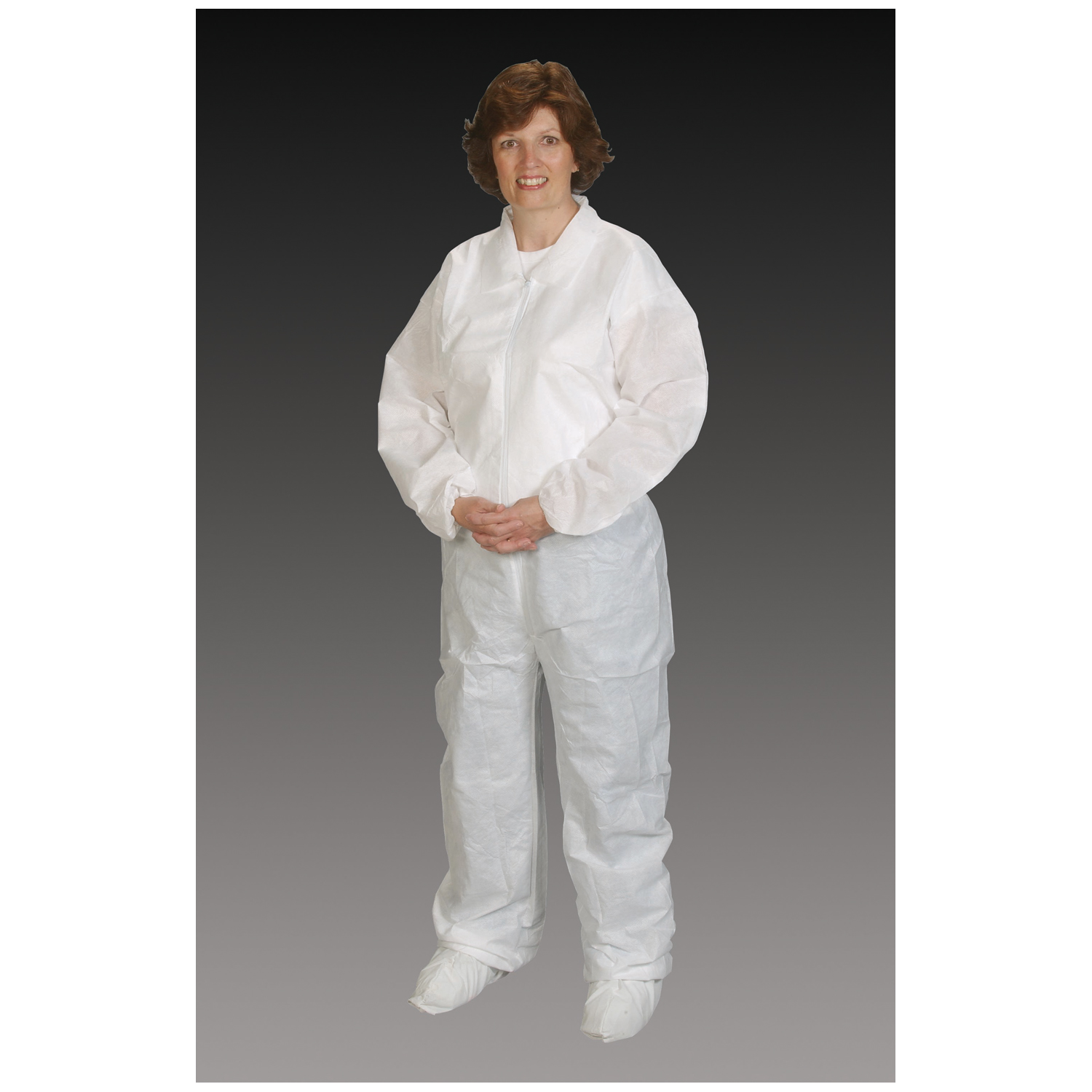 ALPHA PROTECH NUTECH™ COVERALLS Coveralls, 4X-Large/ 5X-Large,  White, Elastic Wrist & Ankle, Serged Seams, 25/cs Alpha ProTech, Inc. CV-64022-8