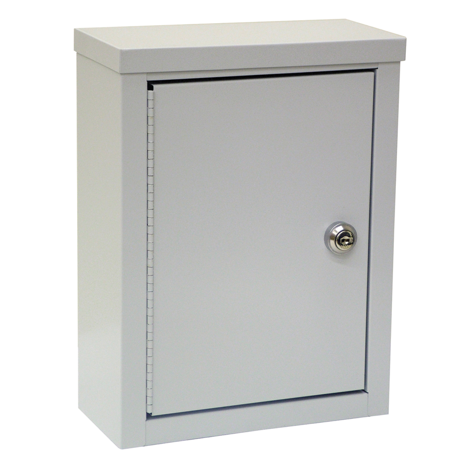 OMNIMED BEAM® WALL STORAGE CABINETS Storage Cabinet, Light Grey, 12"H x 9"W x 4"D & 1 shelf Omnimed, Inc. 291609-LG