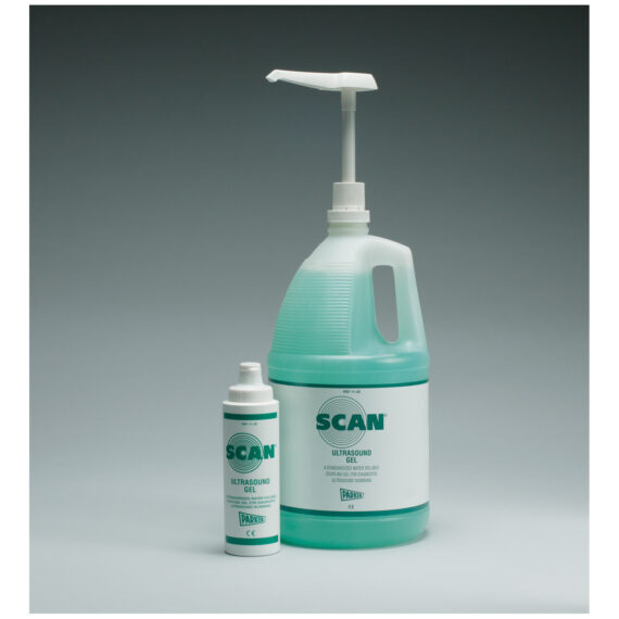 PARKER LABS SCAN® ULTRASOUND GEL Ultrasound Gel, SCANPAC® Contains 4 Gallons, 2 Dispensers, 1 Pump, 1/cs (091023) Parker Laboratories, Inc. 11-28S