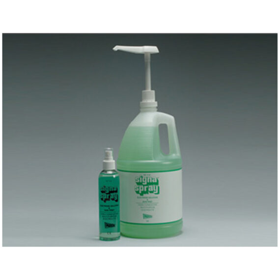 PARKER LABS SIGNASPRAY® ELECTRODE SOLUTION & SKIN PREP Signaspray Pac® Electrode Solution, 4 Gallon Containers, 2 Spray Dispenser Bottles, 1 Pump, 1/cs (091034) Parker Laboratories, Inc. 18-04