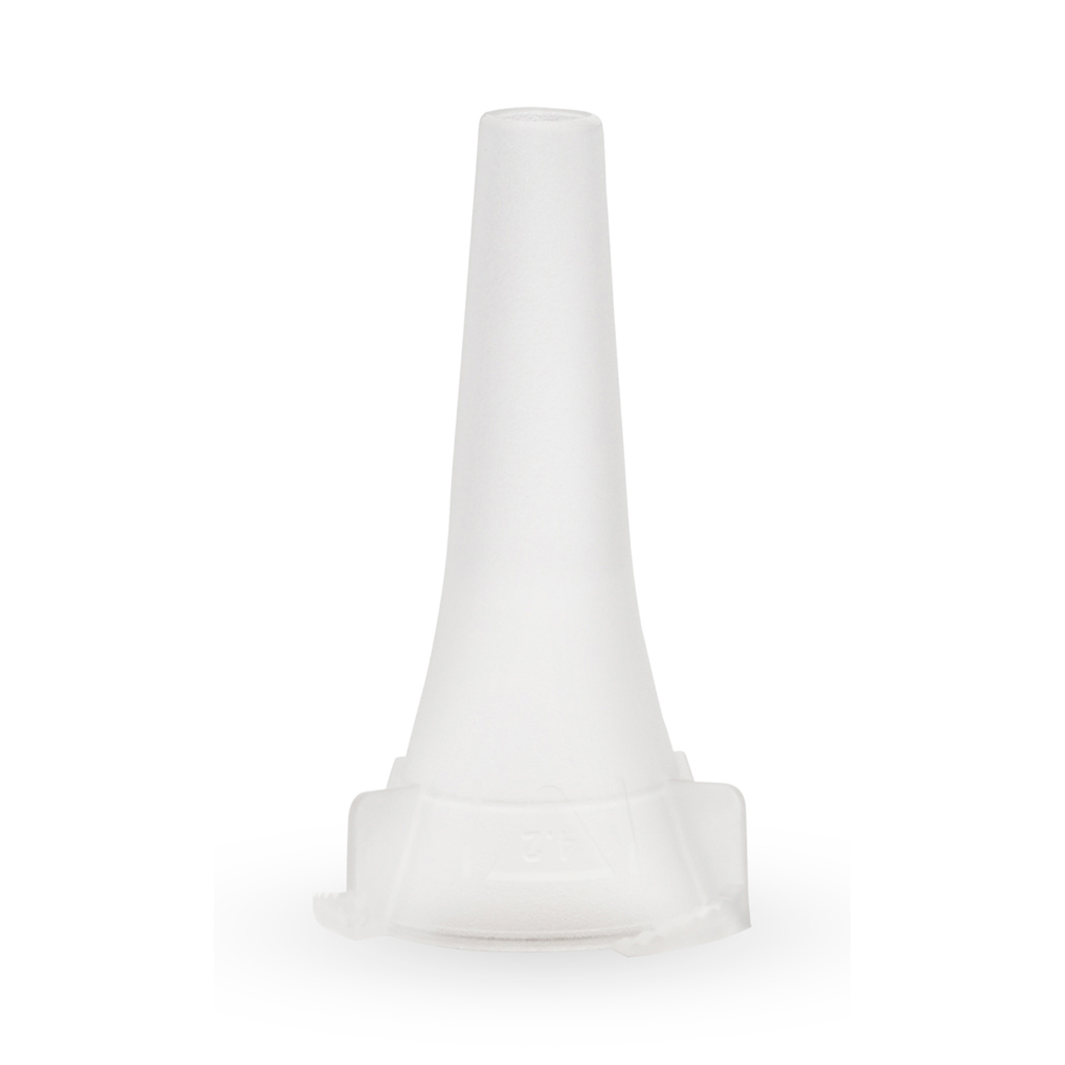WELCH ALLYN LUMIVIEW™ SPECULA LumiView Clear Ear Specula, Universal for MacroView and Diagnostic Otoscope, Adult, 4.25 mm, Disposable, 34/sleeve, 20 sleeve/bg, 10 bg/cs (US Only) Hillrom 52434-CLR-1